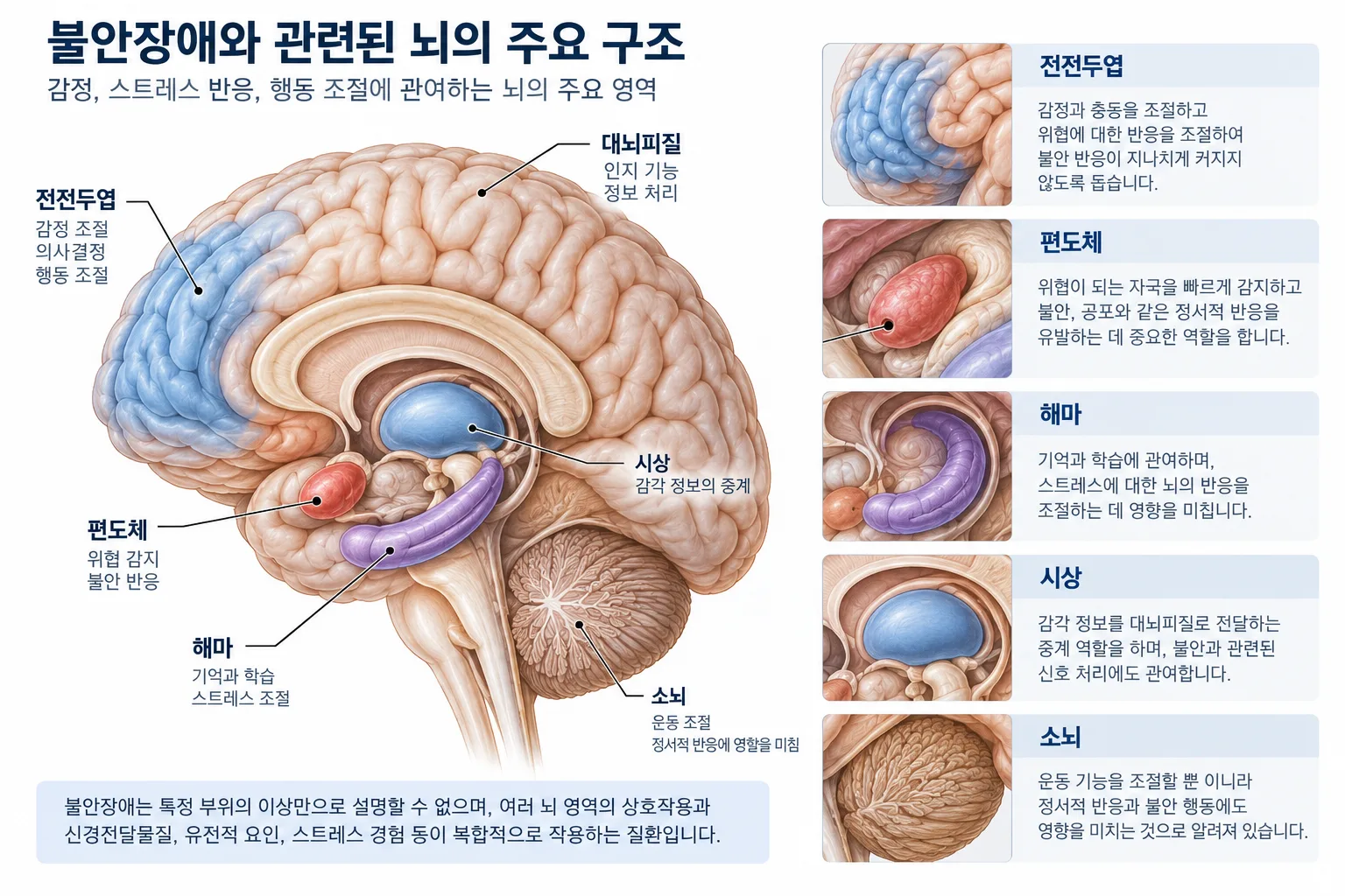 불안장애 뇌 구조